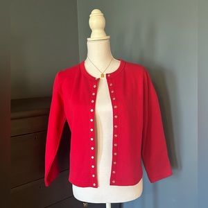 Agnes B Fleece Lined Cardigan